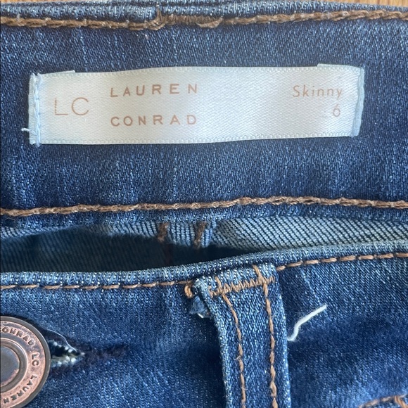 LC Lauren Conrad Skinny Ankle Jeans size 6 - Picture 2 of 7